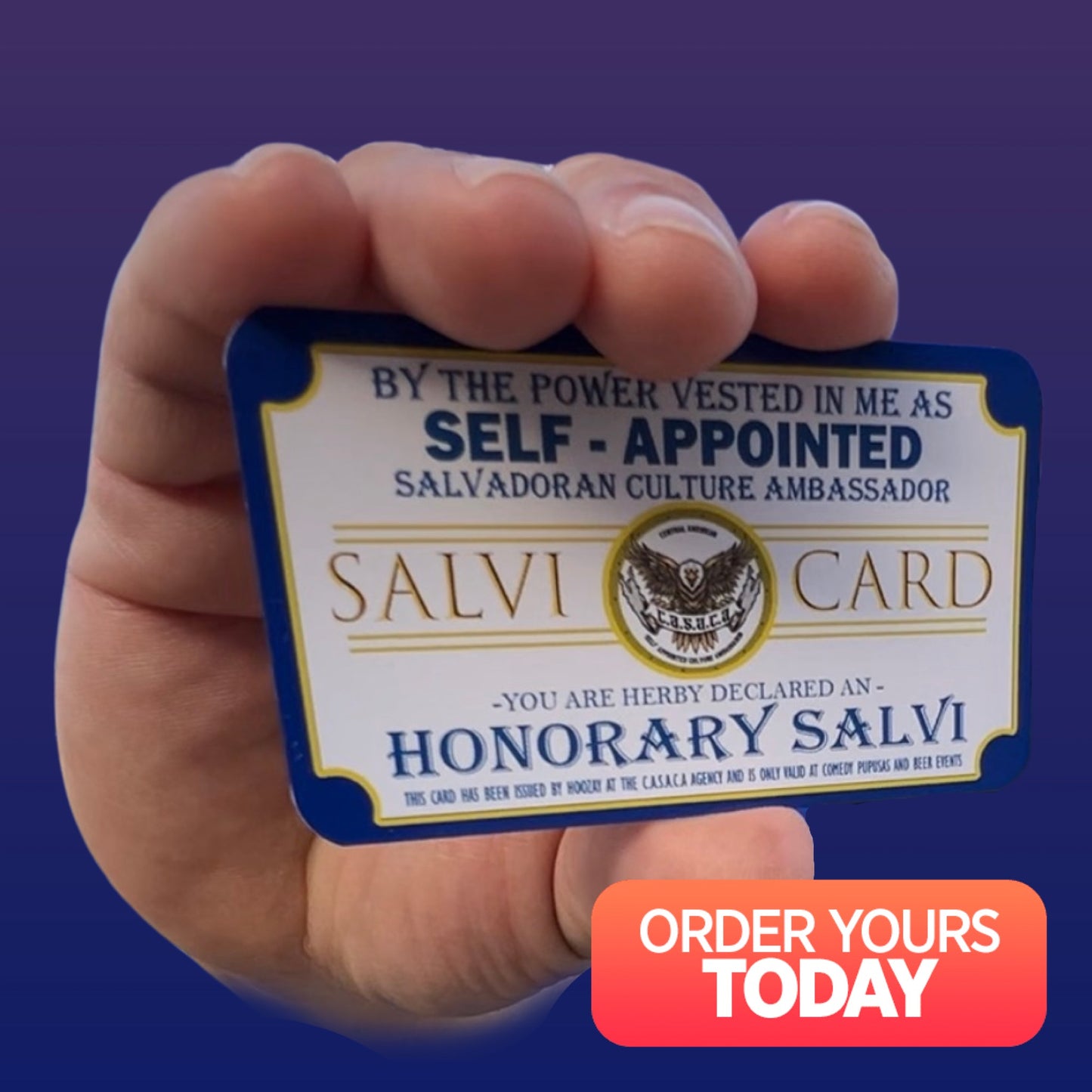 Honorary Salvi Card