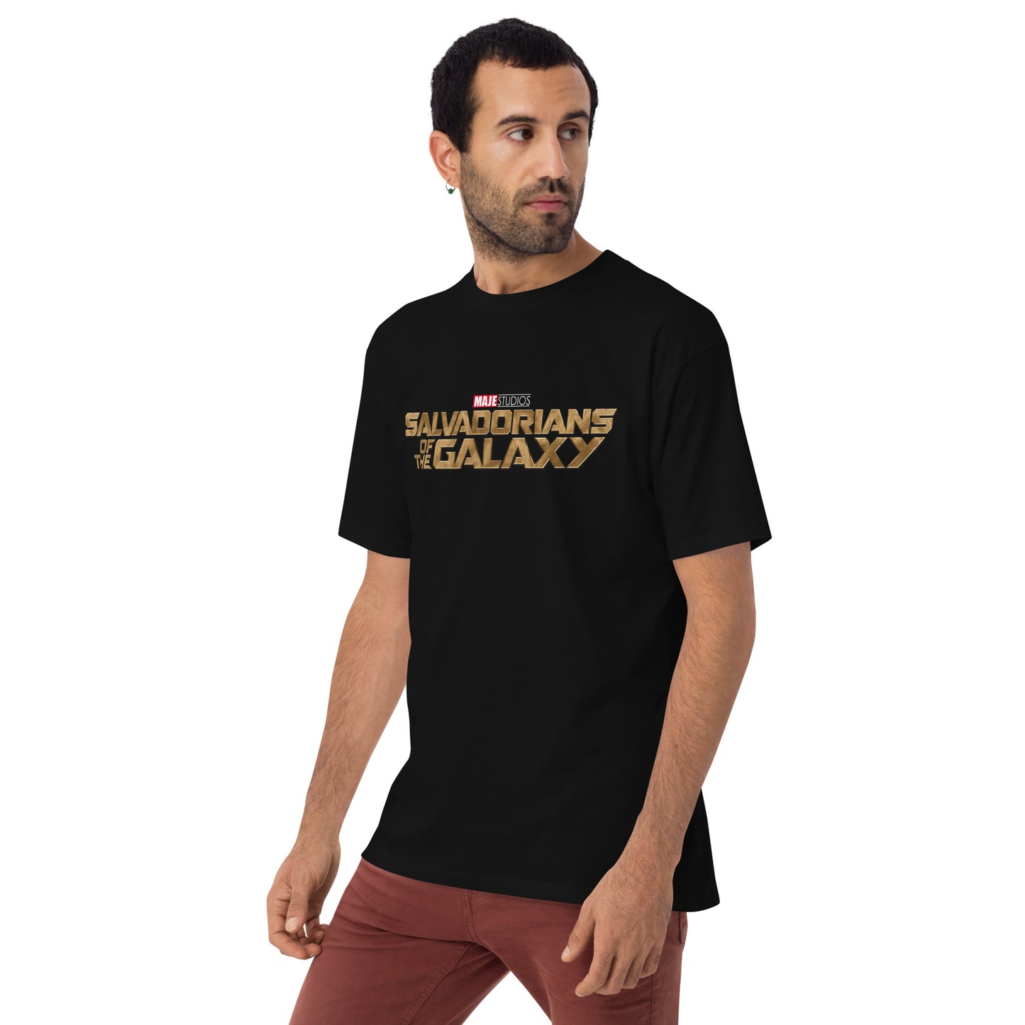 Salvadorians of the Galaxy premium heavyweight tee