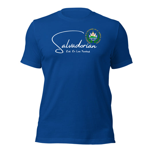 Salvadorian Est. en los Yunited Unisex t-shirt